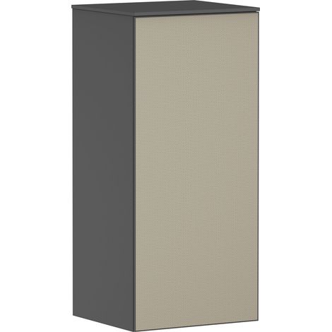 Hansgrohe Xevolos E - Mobile laterale 41x89x36 cm, 1 anta, cerniere a destra, grigio opaco/bronzo 54217390 (1/4)