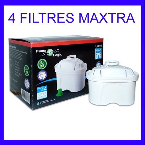 4 cartouches filterlogic pour carafe compatible maxtra brita MAXTRA4 Filter-logic (1/5)