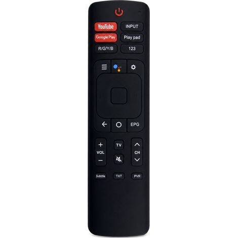 Télécommande TV Infrarouge Compatible avec VU et Hisense ERF3F69V, sans Commande Vocale (1/5)