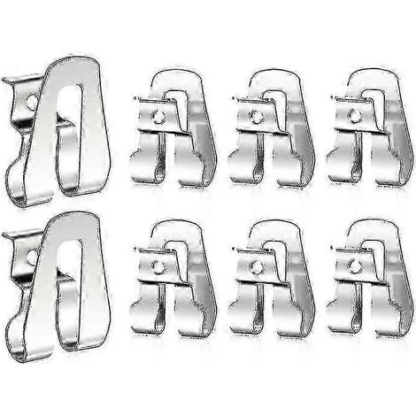 Porte-cartouches pour courroie (8 pièces) compatible avec les outils Ryobi Hook, Ridgid et 18 volts (réf. 633586002), Makita, Dewalt et Newway. (1/5)
