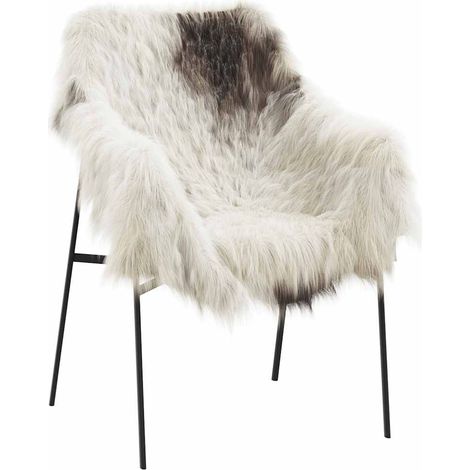 Peau de mouton Couleur mélangée (60-70)x(90-100) cm CFW704509 (1/4)