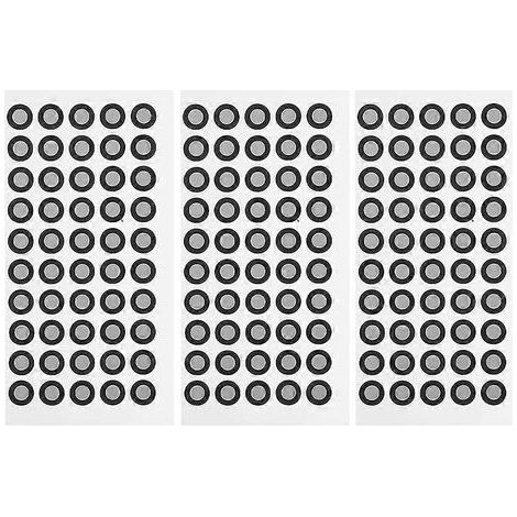 3D-Scanmarkierungsbögen, reflektierende Punktreferenzmarkierungen für 3D-Scanning – 1,00 x 1,00 x 0,05 cm (1/5)
