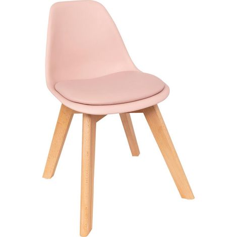 Chaise Enfant Mini "Baya" 55cm Rose (1/3)
