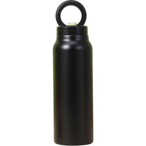 Schwarzer 720-ml-Wasserkocher mit magnetischer Saugnapf-Handyhalterung