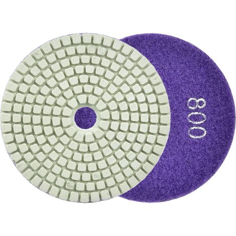 Polierscheibe zum Nassschleifen von Steinzeug 100 mm GR800 5/25/200) (1/4)