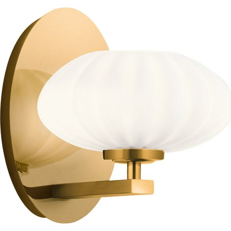 Elstead Kichler Pim Applique Salle de Bain Renard Or, 3000K, IP44 (1/5)