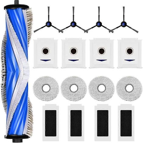 Filtre pour aspirateur brosse pour aspirateur Filtre de brosse pour aspirateur filtre de T30 Pro Omni/T30 Omni Robot Aspirateur Main Side Brosse HEPA Filtre Serpillière Cloth Sac à poussière Acces (1/5)