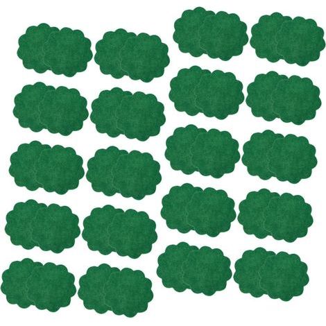 CCYKXA 40 Round Breathable and Draining Flower Pot Mats/Trivets for Flower Pots, Base Cushions for Bonsai and Indoor Plants
