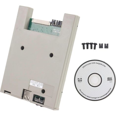 SFR1M44-DU26 1,44 Mo SSD USB Émulateur de lecteur de disquettes Lecteur USB fin Émulateur de lecteur de disquettes Clé USB 26 broches sans formatage (1/5)