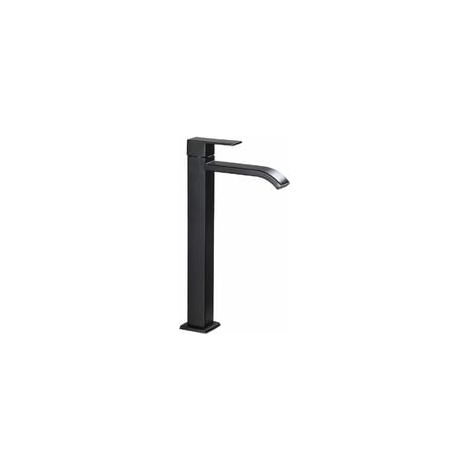 Robinet Lavabo Noir, Haut Mitigeur Vasque à Poser Salle de Bain, Chaude et Froide Réglable de Mitigeur Lavabo (1/5)