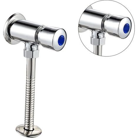 Remplacement de pièces de réservoir de toilettes pour urinoir à bouton-poussoir, soupape de chasse d'eau différée, soupape de chasse d'eau à retardement, soupape de chasse d'eau à bouton-poussoir (1/5)