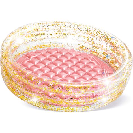 Piscina Gonfiabile per Bambini Baby Glitter Ø86x25 cm Intex 57103NP/EP