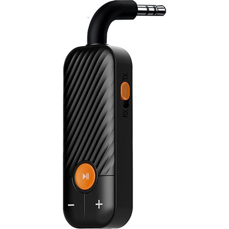 Transmetteur Bluetooth Récepteur Audio Sans Fil RCA Adaptateur Stéréo pour Voiture Avion TV PC Casque Home Cinéma Équipement de Sport (Noir) (1/5)