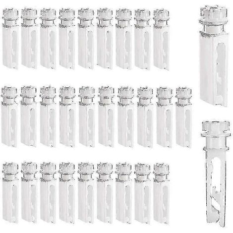 30 tiges de rechange blanches pour stores verticaux S202412121253