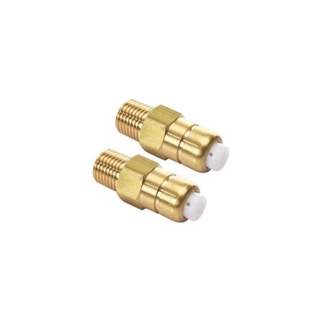 A （4×1×1cm） Lot de 2 soupapes de décharge thermique pour pompe de nettoyeur haute pression 1/4" NPT