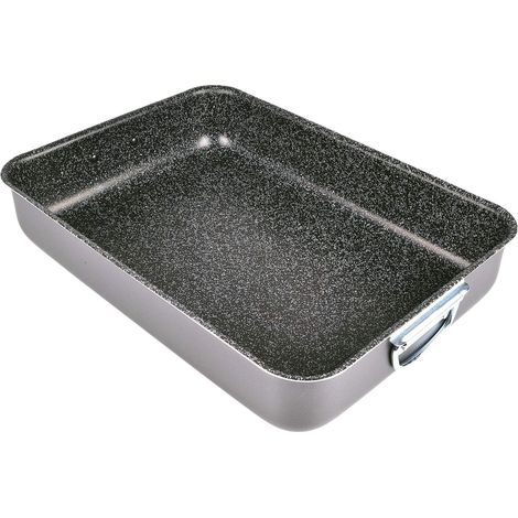 ALLUFLON Tradizione Italia Lasagnera, Alluminio, Nero, 35x25 cm (1/5)