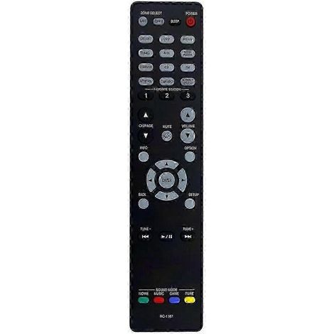 Denon RC-1167 Ersatzfernbedienung für AVR-2113, AVR-2113CI, AVR-1913, AVR-2313CI, AVR-2313, AVR2113, AVR2113CI Verstärker - Fernbedienung kompatibel mit Heimkino-Receivern (1/5)