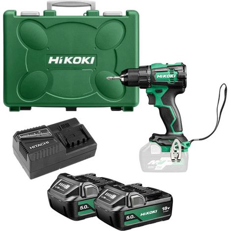 Trapano avvitatore 18V 70 Nm (2x5.0 Ah) - HIKOKI DS18DEWJZ
