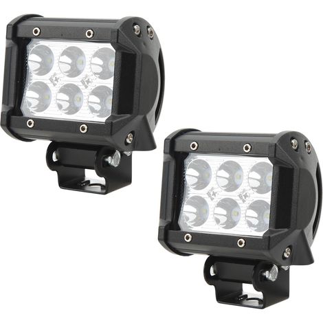 Support de montage LED 18W pour pilier A, kit câblage avec interrupteur, compatible Tacoma 2005-2015, phares de travail étanches, fixation robuste, remplacement direct. (1/5)
