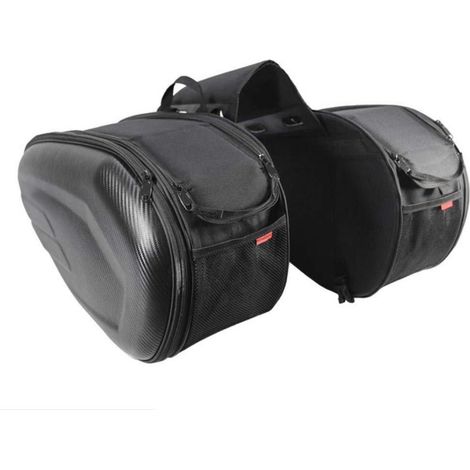 1 sacoche de moto, étanche, fixation par sangle, usage multiple (sacoche latérale, sacoche arrière, porte-casque) (1/5)