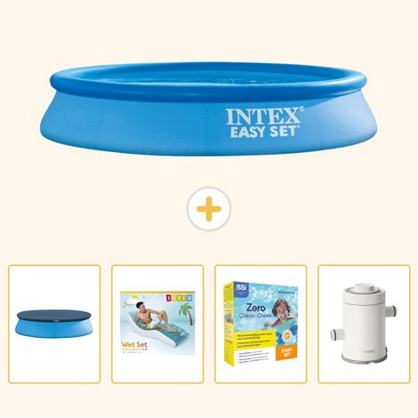 Intex Piscine Easy Set Ronde - 305x61 cm - 5-pièces  S135 (1/5)
