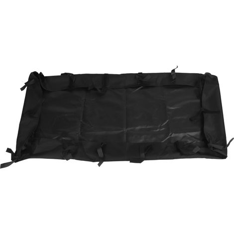Revêtement de fond de cage pour hamster, respirant, amovible, imperméable et anti-fuites, pour cochon d'Inde, noir (1/5)