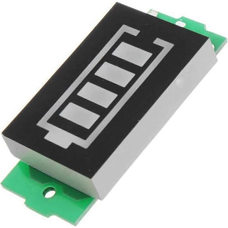 Batteriemessgerät, Kapazitätsmonitor, blaues Display, Zubehör für Kfz-Ausrüstung, 3S Lithium-Batterie