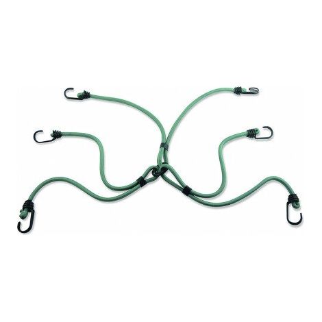 Tendeur de bagages Master Lock Spider Twin Wire™ 80 cm - Vert (1/3)