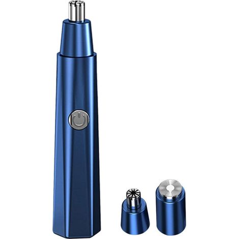 Tondeuse à poils de nez pour hommes, professionnelle, indolore, rechargeable par USB, épilateur électrique léger (1/3)