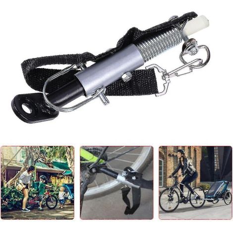 Adaptateur d'attelage universel pour remorque de vélo à dégagement rapide en acier (1/3)