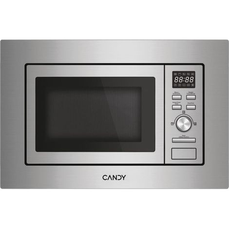 Candy CA20FMW7NG Einbau-Mikrowelle mit Grill 20 l 800 W Edelstahl