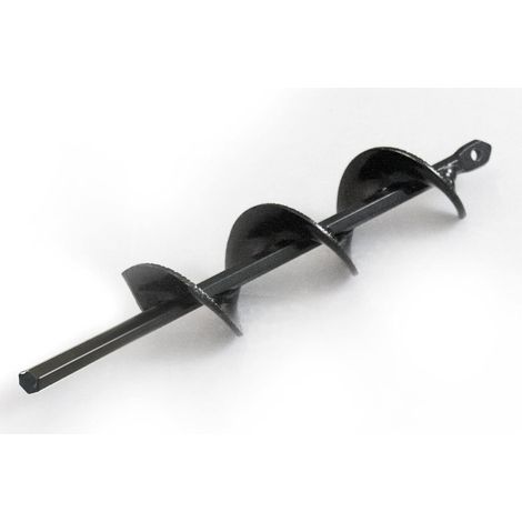 Plantoir à bulbes avec tige hexagonale pour perceuse, antidérapant – 4,4 x 23 cm - Tarière pour bulbes et plantes de parterre (1/5)