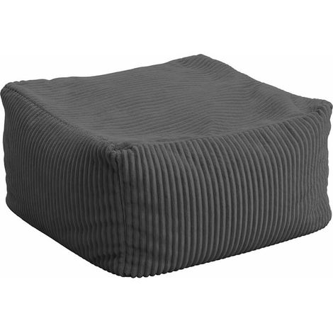 HOME DELUXE - Sgabello a sacco COZY  Colore: antracite