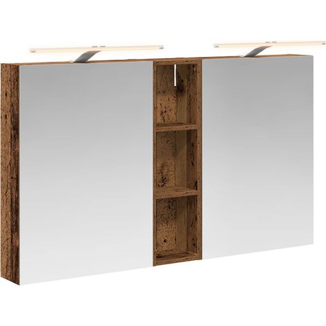 Maison Exclusive - Badezimmerschrank-Set 3 pcs 120 x 14,5 x 70 cm