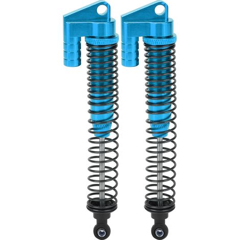 Satz mit 2 RC-Metallstoßdämpfern für SCX10II D90 90046 90047 90053 1/10 RC Crawler (blau) (1/5)