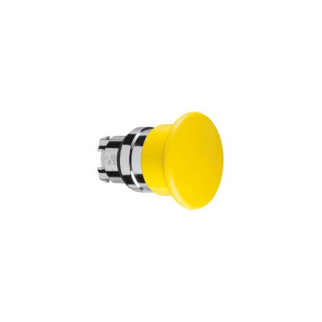 Harmony tête de coup de poing Ø 40 mm - Ø22 - jaune  - ZB4BC5 (1/4)