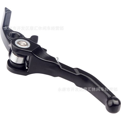Off-road motorcycle ATV four-wheel beach buggy CRF XR TTR 50-250CC right brake lever folding handlebar black (1/4)