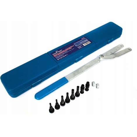 CHIAVE PER TENDICA CINGHIE PULEGGE E RULLI TENDICATENA 11 PZ