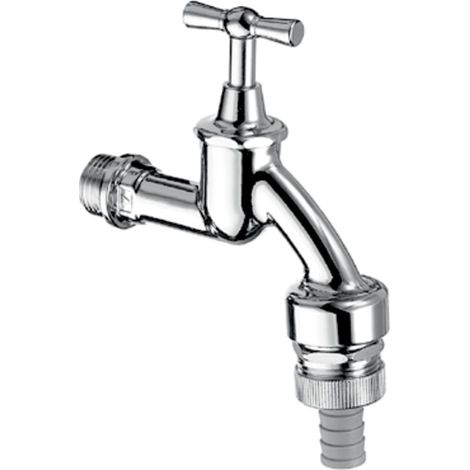 Schell Wasserhahn für Schlauchanschluss 1/2" chrom 034170399 (1/5)
