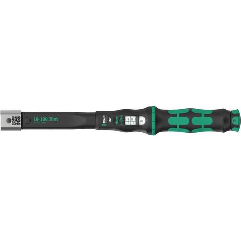 Wera Click-Torque X 7 chiave dinamometrica nera e verde (1/5)