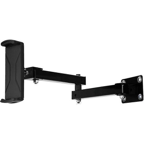 Klappbarer, wandmontierter Handy- und Tablet-Halter, Winkel verstellbar