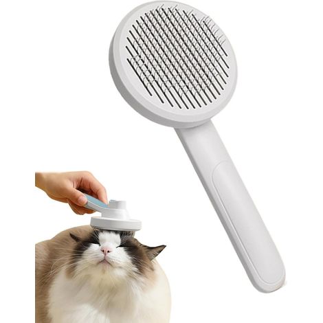 Brosse à poils pour chat – Outils professionnels doux et portables – Épilateur de poils de chat – Pour la maison, les voyages, les vétérinaires, les animaux de compagnie, le spa, le brossage (1/5)