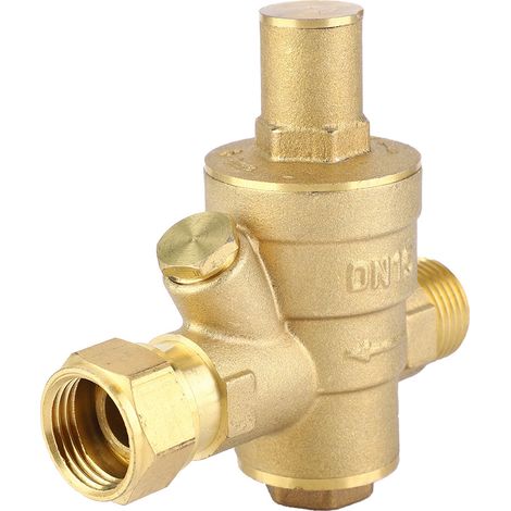 Vanne régulatrice de pression d'eau réglable DN15 1/2" PN1.6 (1/5)