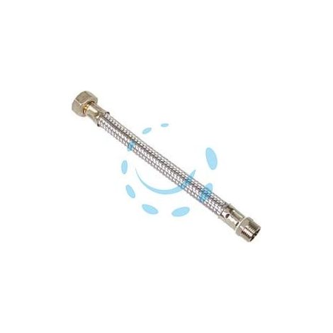 FLESSIBILE INOX DN8 M3/8 - F1/2 - M3/8 - F1/2 cm.25