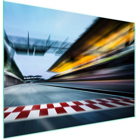 Glasschutzplatte für Herd 70x52 Race (1/5)