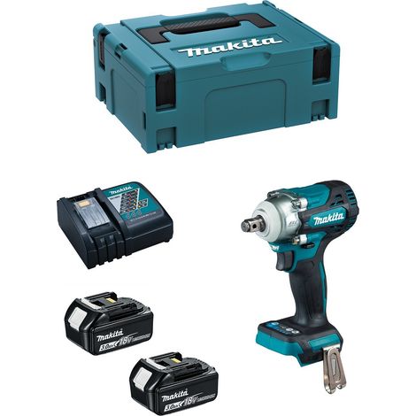 Schlagschrauber MAKITA DTW300RFJ (2 x 3,0 Ah + DC18RC + MAKPAC 2) (1/5)