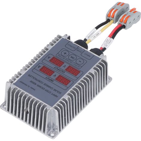 Contrôleur de charge solaire MPPT Buck 10-30 V, contrôle réglable pour batterie 400 W (1/5)