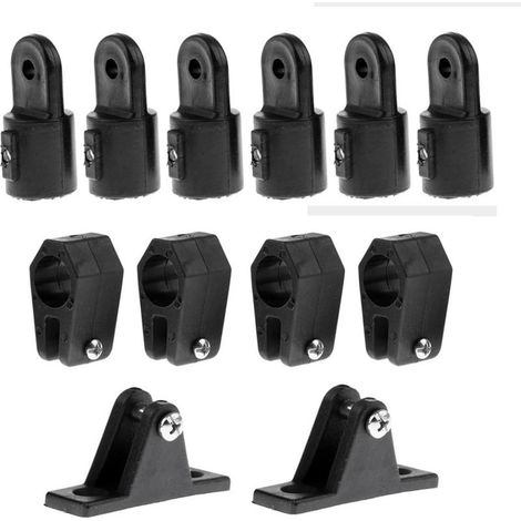 Accessory of Installation of toitureure Bimini of Boat Tip to End/Jaws Sliding and Hinge of Pont of Boat (1/5)
