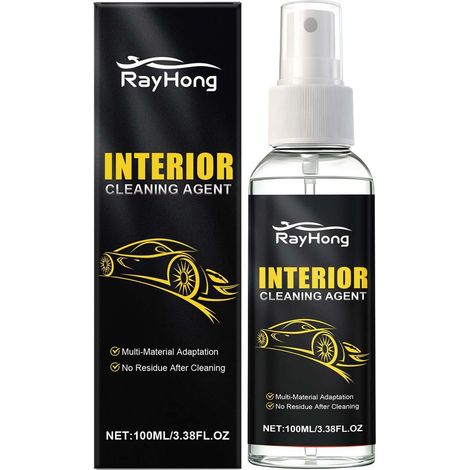 This gentle, refreshing car interior cleaner is easy to use and suitable for cleaning car interiors. -- 100ml (1/5)