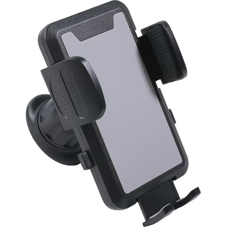 Car Phone Holder, Car Phone Mount, 360 Degree Rotating Air Vent Phone Holder for Smartphones (iPhone/Android), Fits Most Cars (Grey) (1/5)
